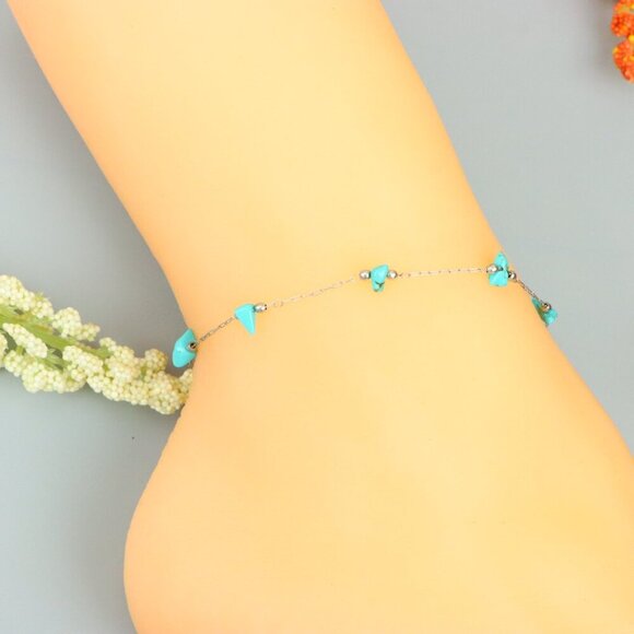 Handmade Anklet – A Stylish Choice for Women, Thoughtful Gift Idea, EVCH1118 - Picture 4 of 11